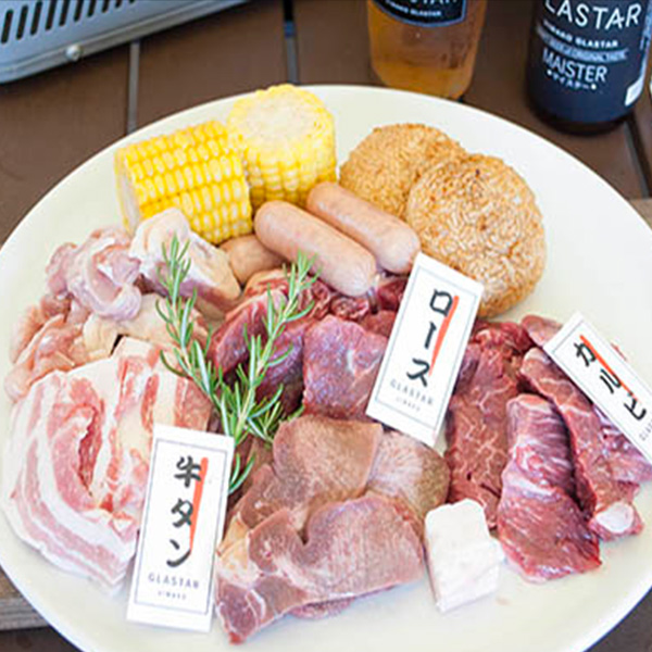 外国産肉BBQセット 3,000円/1人前